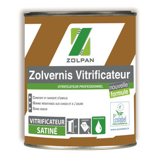 Vernis/Vitrificateur Zolvernis Vitrificateur Satin - Zolpan